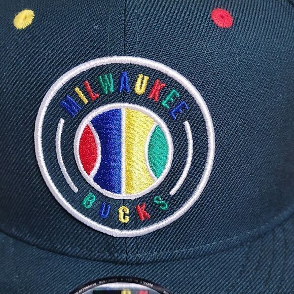 Milwaukee Bucks New Era 9FIFTY Snapback Hat Cap Green NWT - Picture 4 of 10